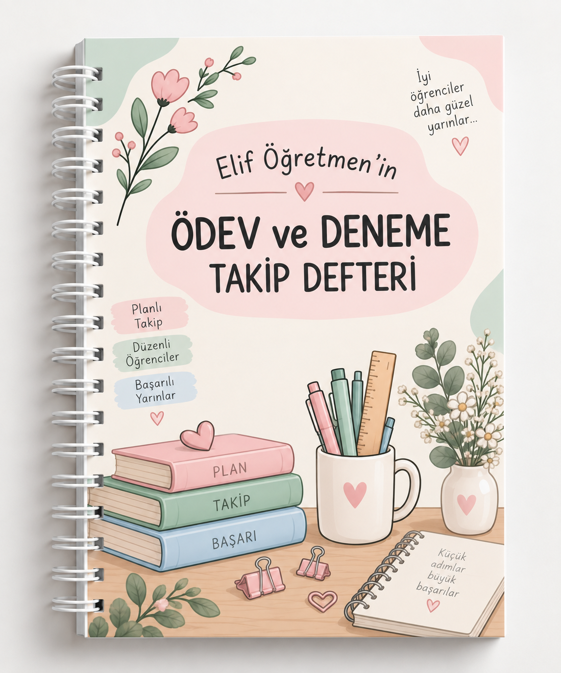 Kişiye Özel Öğretmen -Öğrenci Takip Defteri